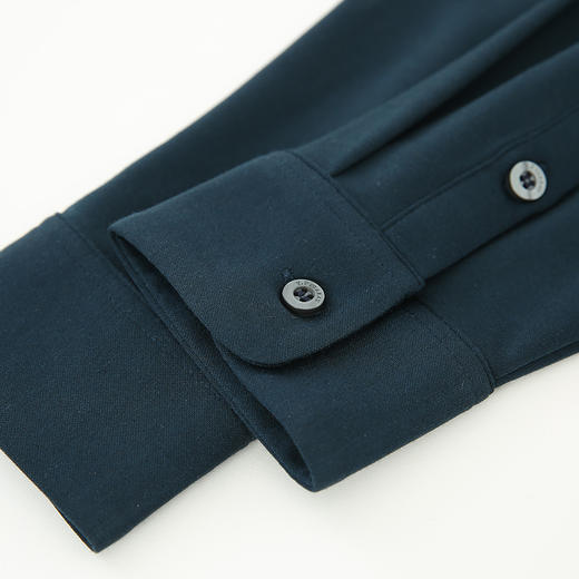 YvesFigarau伊夫·费嘉罗秋冬新款商务休闲简约舒适抗皱长袖衬衫902318 商品图5