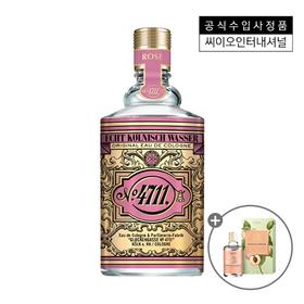 4711花卉系列玫瑰EDC 100毫升+ Aqua Colonia 8亳升微型随机礼物JPY带授权招加盟代理