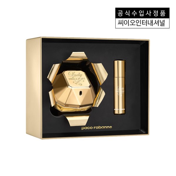 Paco Rabanne Lady Million EDP 80ML + Travel Spray 10ML SetJPY带授权招加盟代理