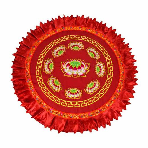 绣60X5九品莲花F(红） 商品图0