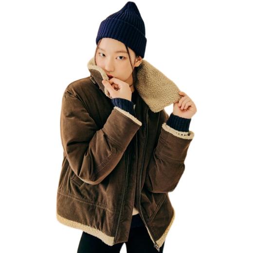 20FW 棕色灯芯绒蟒蛇配色跳线JPY带授权招加盟代理 商品图4