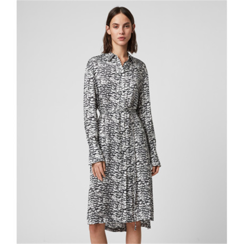 ALLSAINTS ANYA PLUME DRESS 连衣裙JPY带授权招加盟代理