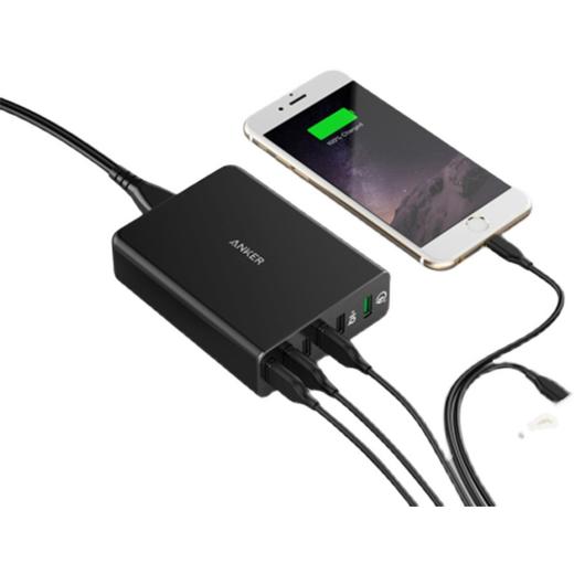 ANKER POWERPORT+6 PORT WITH QUICK CHARGE 3.0 A2063 充电器JPY带授权招加盟代理 商品图4