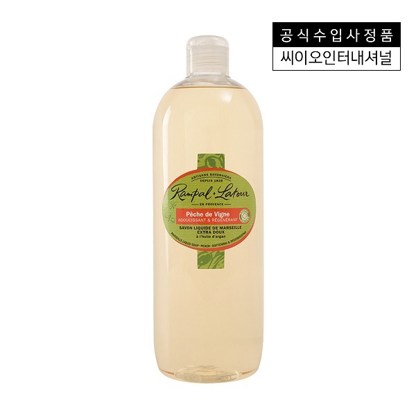 rampal latour Natural Liquid Soap Peach 1L 500ML 液体香皂JPY带授权招加盟代理