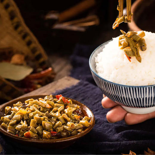 湖南风味毛家自制酸豆角450g 商品图4