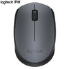 罗技（Logitech）M170(M171) 鼠标 无线鼠标 办公鼠标 对称鼠标 灰色 带无线2.4G接收器 商品缩略图0