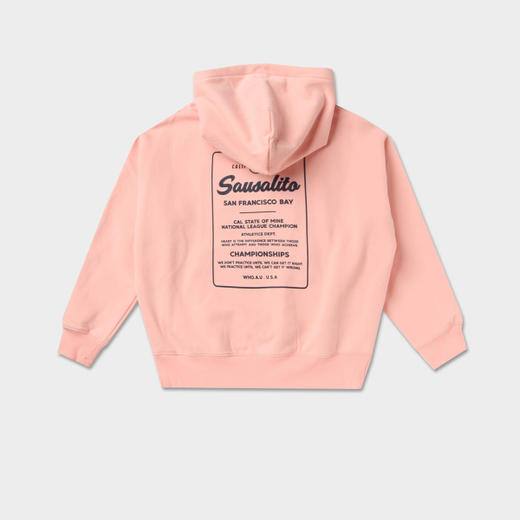 who a u 女起毛背带图形连帽衫 / WHMH84811CJPY带授权招加盟代理 商品图3