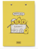 韩国 可爱Line Friends朋友莎莉朋友黄色剪贴板笔记集JPY带授权招加盟代理 商品缩略图1