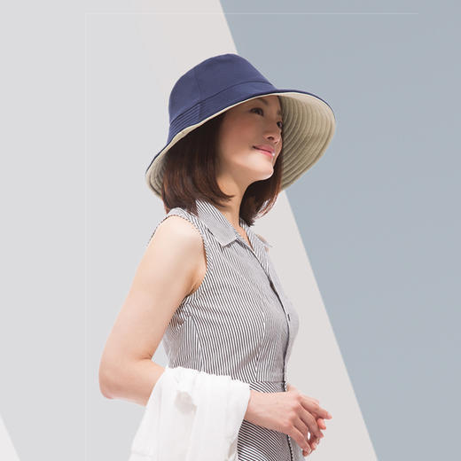 防晒帽 双面可戴！仙女都用它防晒和凹造型 商品图6