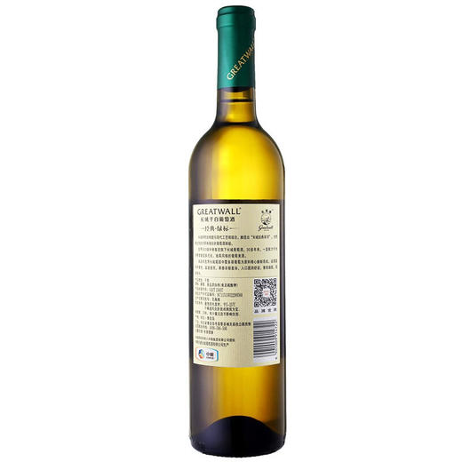 长城 经典系列 绿标霞多丽干白葡萄酒 750ml 单瓶装 中粮出品 商品图6