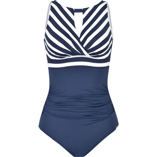 sisia泳衣女2021新款新款保守遮肚显瘦性感聚拢连体温泉游泳装ins 商品图4