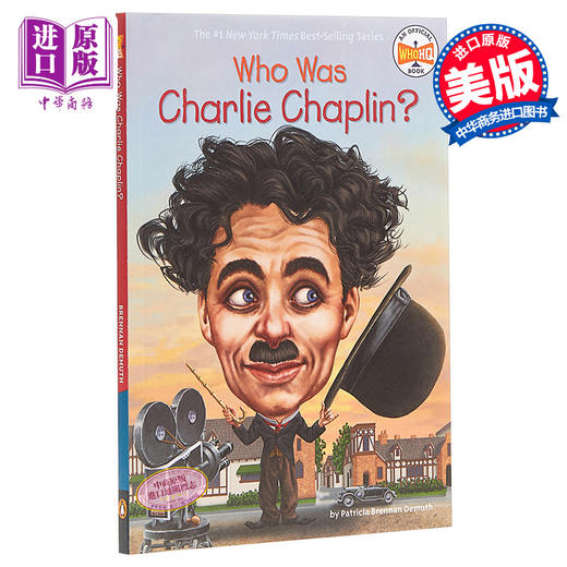 【中商原版】Who Was Charlie Chaplin 谁是卓别林 Who was系列 儿童名人传记科普文学 英文原版 7-12岁 商品图0