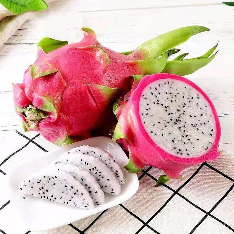 海南白心火龙果1个 约600g