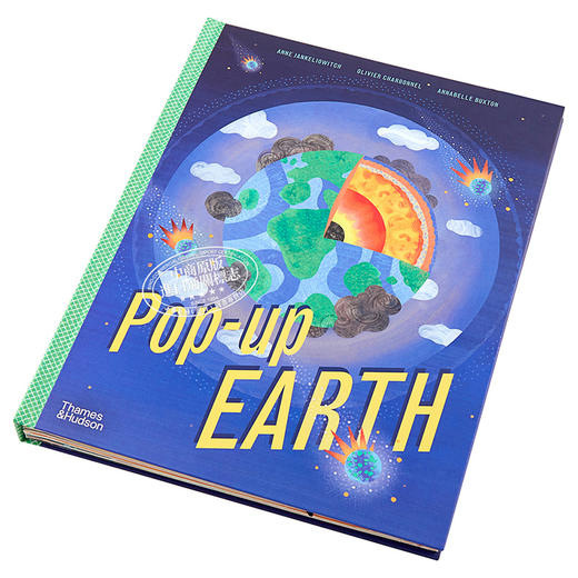 【中商原版】Pop-Up Earth 立体书：地球 儿童科普绘本益智游戏书 精装 英文原版 3-6岁 商品图2