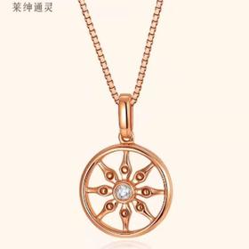 南一楼莱绅通灵珠宝王室马车 18K金钻石吊坠