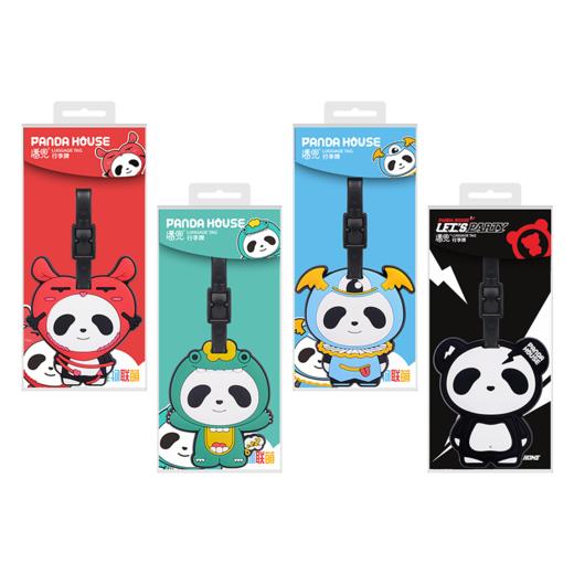 熊猫屋PANDAHOUSE 怪物联盟行李牌 多款可选 商品图4