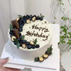 黑巢-蓝莓月亮生日蛋糕 商品缩略图0