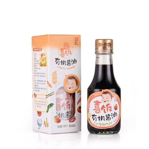 应物喜饭有机酱油（酿造酱油）150ML 商品图1