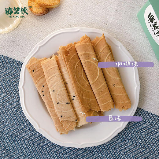 椰香薄饼椰子味 咖啡味 榴莲味 任选 手工饼 追剧必备 商品图4