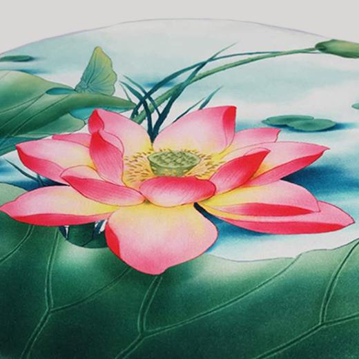 彩印莲花圆垫（小） 商品图1