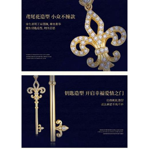 莱绅通灵AU750镶钻饰品 商品图5