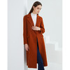 EITIE爱特爱冬季新款经典气质翻领收腰长款羊毛呢大衣女外套6414113 商品缩略图2