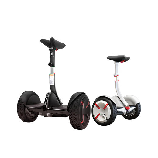 纳恩博（Ninebot） miniPro九号平衡车加强版N3M300智能电动平衡车儿童成人高配卡丁车组件 白色 商品图1