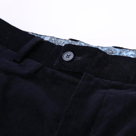 YvesFigarau伊夫·费嘉罗商务百搭简约舒适直筒休闲裤901420 商品图2