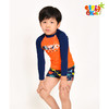 sisia儿童游泳衣男童抗氯防晒长袖外套卡通恐龙中大童分体泳装 商品缩略图0