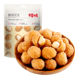 百草味 休闲零食地方特产小吃每日坚果炒货花生米 多味花生210g/袋