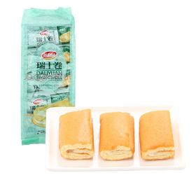 达利园 瑞士卷香蕉味200g饼干蛋糕零食早餐面包糕点心休闲食品