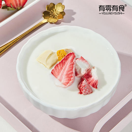 KJ 有零有食 草莓榴莲芒果混合冻干水果干混合装 商品图2