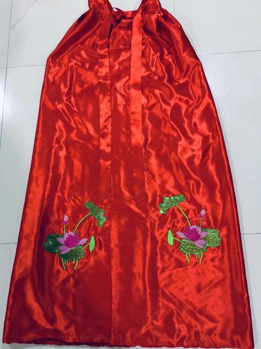定做贴布绣莲花披风 商品图0