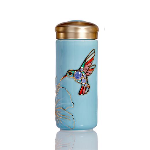 蜂鸟随身杯 双层330ml 杯盖可刻字 商品图3