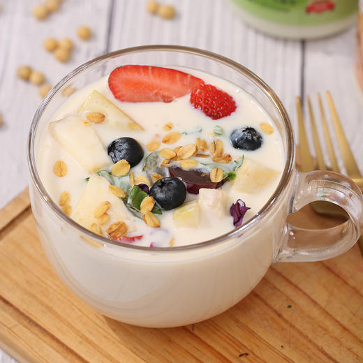 豆妃素酸奶  富含活性益生菌 助消化 元气满满小瓶装205g/瓶  大瓶装900g/瓶 商品图4