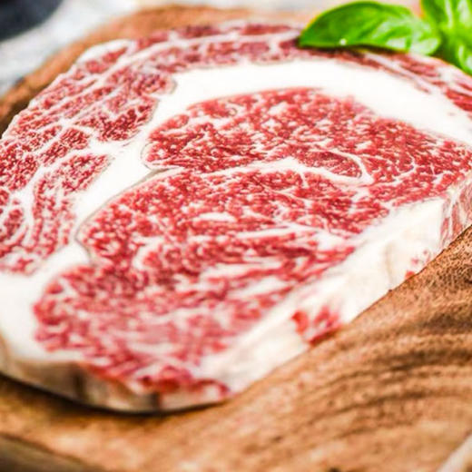 【3片厚切 1.4斤装】澳洲纯血和牛M9+级雪花眼肉牛排700克  原肉原切 奶香味浓郁 膏脂丰腴 可煎可烤 商品图1