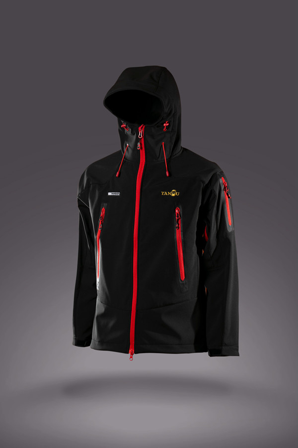 严素软壳外套夹克，中国百马俱乐部特别版，严素态度，防风、保暖、透气