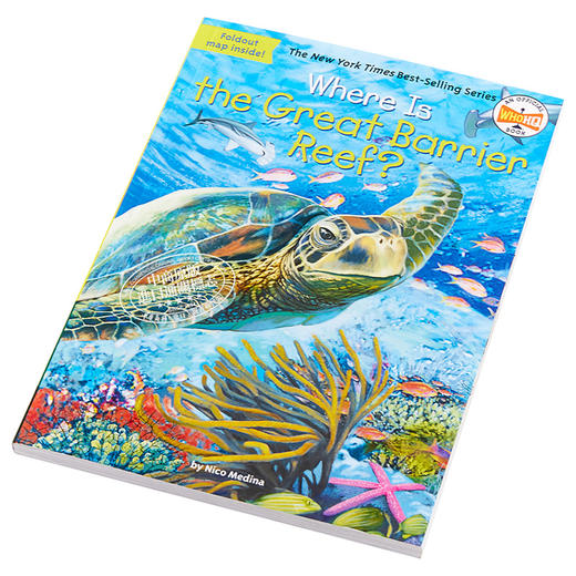 预售 【中商原版】Where Is the Great Barrier Reef 哪里是大堡礁 Where Is系列 儿童地理文化科普文学 英文原版 7-12岁 商品图1