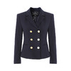 EITIE爱特爱春季新款复古双排扣气质洋气修身显瘦西装外套女6403107 商品缩略图6