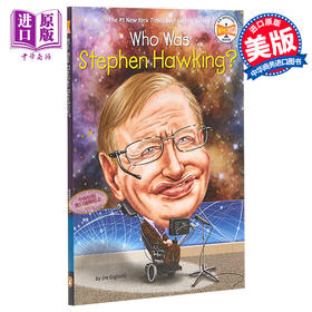 【中商原版】Who Was Stephen Hawking 谁是史提芬霍金 Who was系列 儿童名人传记文学 英文原版 7-12岁