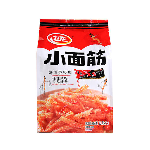 卫龙小面筋香辣味312g