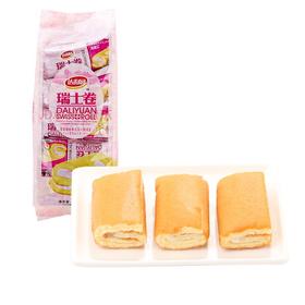 达利园 瑞士卷草莓味200g饼干蛋糕零食食品早餐面包糕点心