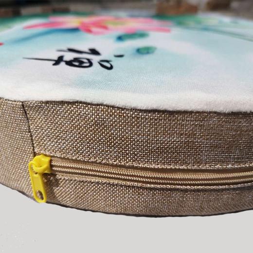 彩印莲花圆垫（小） 商品图3