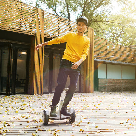 纳恩博（Ninebot） miniPro九号平衡车加强版N3M300智能电动平衡车儿童成人高配卡丁车组件 白色 商品图2