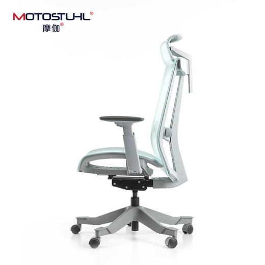 摩伽 MOTOSTUHL S6办公椅全网拱形零压网框人体工学座椅 商品图3