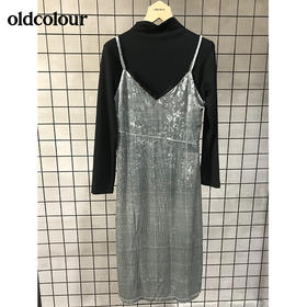 oldcolour冬季连衣裙L44103451