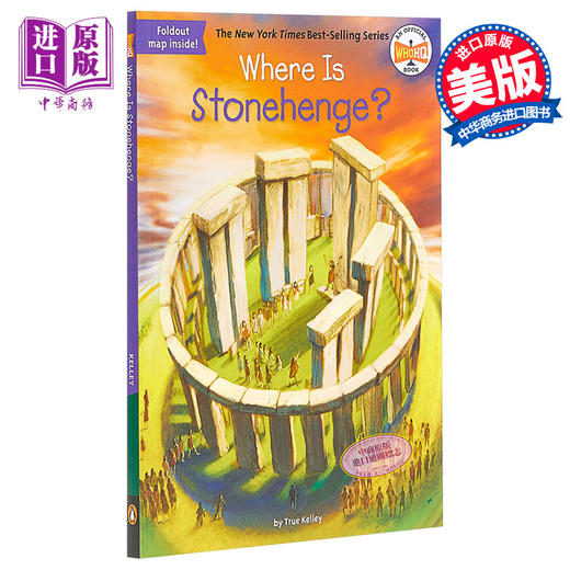 【中商原版】Where Is Stonehenge 哪里是巨石阵 Where Is系列 儿童地理文化科普文学 英文原版 7-12岁 商品图0