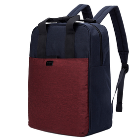 法国乐上(LEXON) 双肩包女士背包14英寸笔记本电脑包旅行布艺定制情侣大学生书包 RB8T