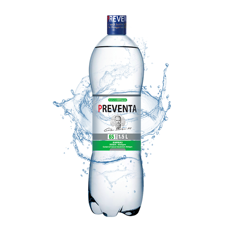 PREVENTA低氘水 65PPM  1.5L*6瓶/箱