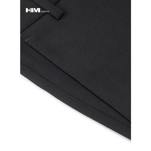 HIM漢崇 商务修身微弹西裤男舒适透气正装通勤纯色长裤 2025秋季 商品图3